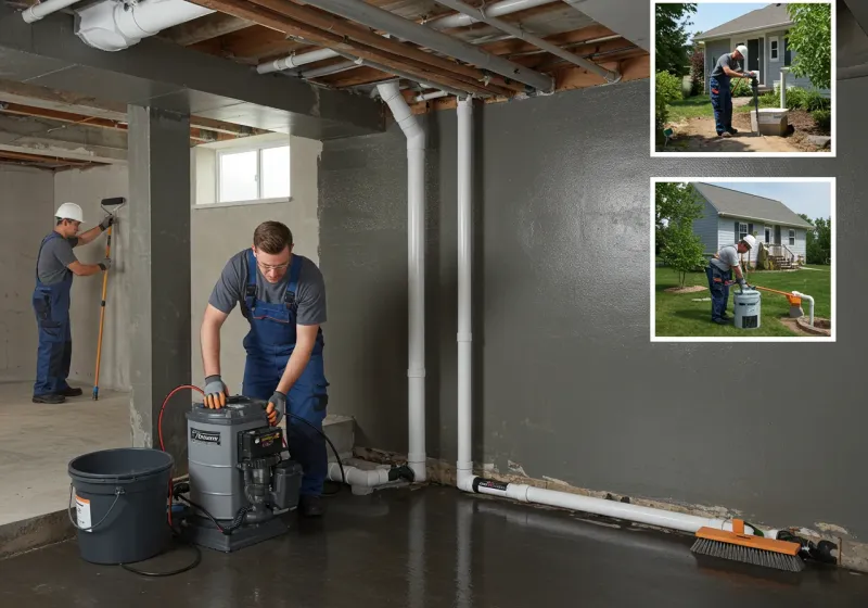 Basement Waterproofing and Flood Prevention process in Ewa Beach, HI